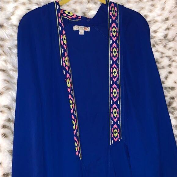 Aztec royal blue - Picture 2 of 3